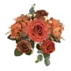 thumbnail image 4 of Ramo De Flores Artificiales Ramo De Novia Flor Falsa Boda Novia Ramo Naranja, 4 of 5