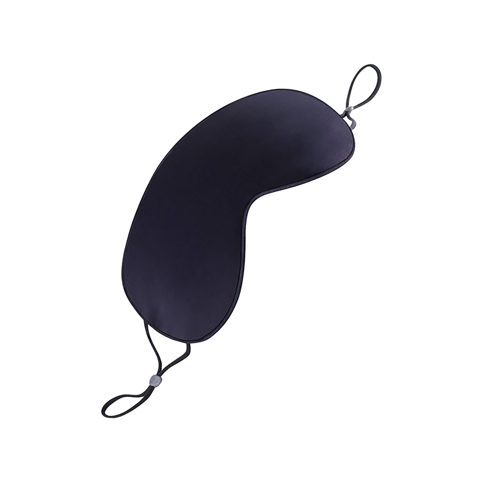 Magideal - Venda Para Los Ojos Suave Con Correa Ajustable, Ojo Niña Hombres Hogar Noche Ligera, Máscara Para Dormir Con Los Ojos Vendados Coloridos Máscara Para , Negro