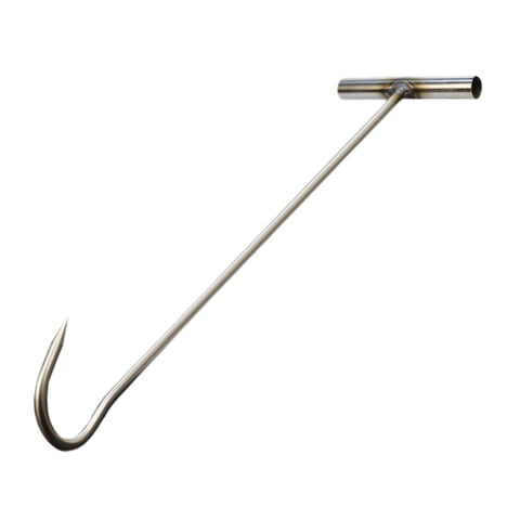 Bothyi - Gancho Para Carne, Gancho Rígido Para Herramientas De Cocina, Tapas De Alcantarilla Para Chefs, Gancho Para Cubierta De Drenaje De 60Cm