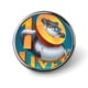 thumbnail image 1 of 10 vidas-Theme Round Button Badge: Premium Metal Construction, Ideal for High-End Events 2.8 cm, 1 of 6