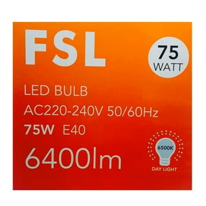 Ampolleta Led Alta Potencia 75W/E40 6500K – Fsl