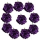thumbnail image 3 of 10 piezas de seda artificial brotes de rosa cabeza de flor accesorios de bricolaje púrpura oscuro, 3 of 3