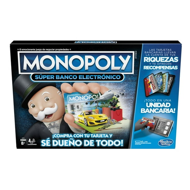 Juegos de Mesa Monopoly Súper Banco Electrónico