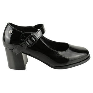 Zapato New Walk Confort Negro Brillante