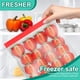 thumbnail image 4 of Bolsas reutilizables para almacenar alimentos, 6 unidades, bolsas reutilizables para congelador, 4 of 5