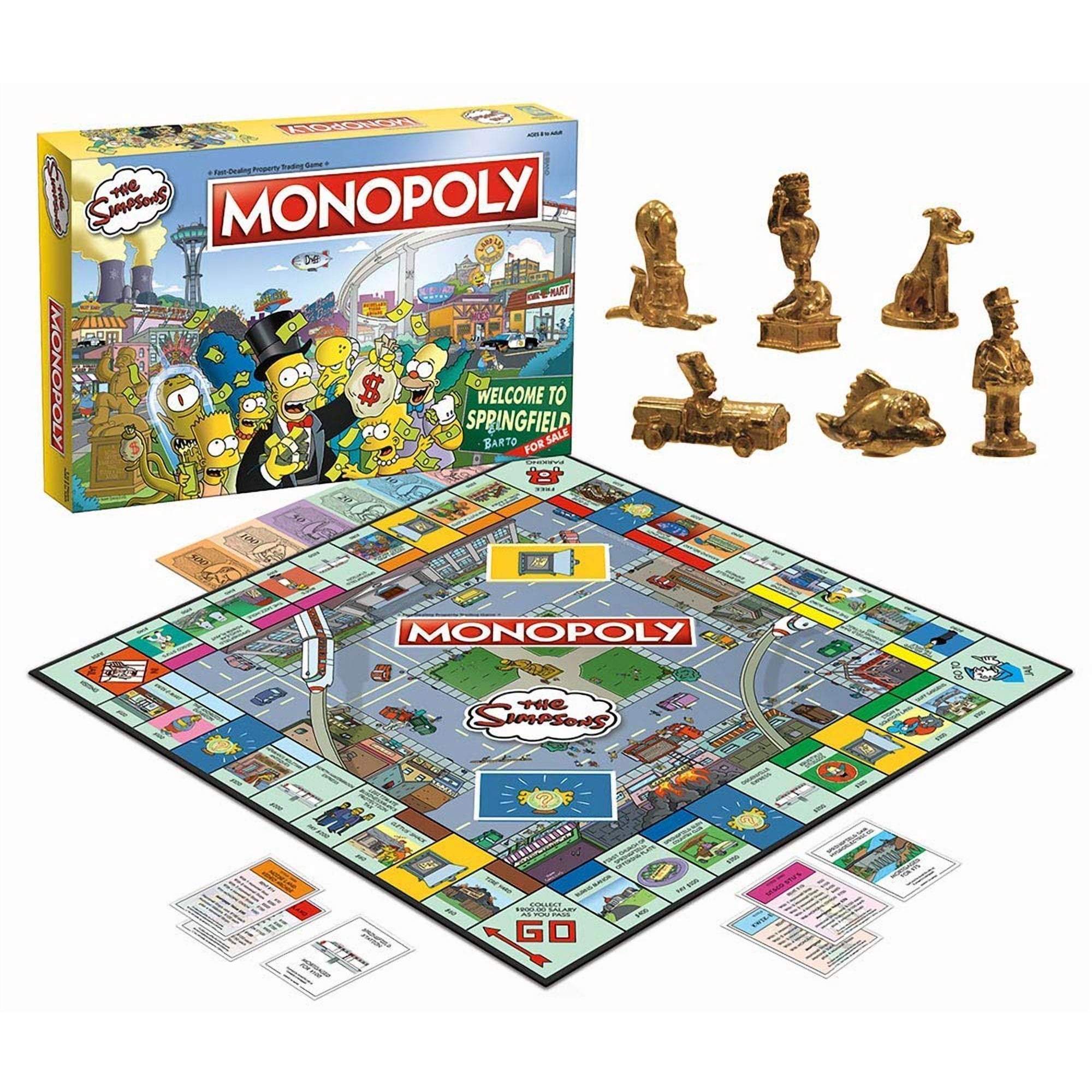 Juego De Mesa Usaopoly Monopoly The Simpsons Edition
