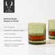 thumbnail image 2 of Vasos tipo old fashioned Viski 325 ml Verde - Pack de 2, 2 of 7