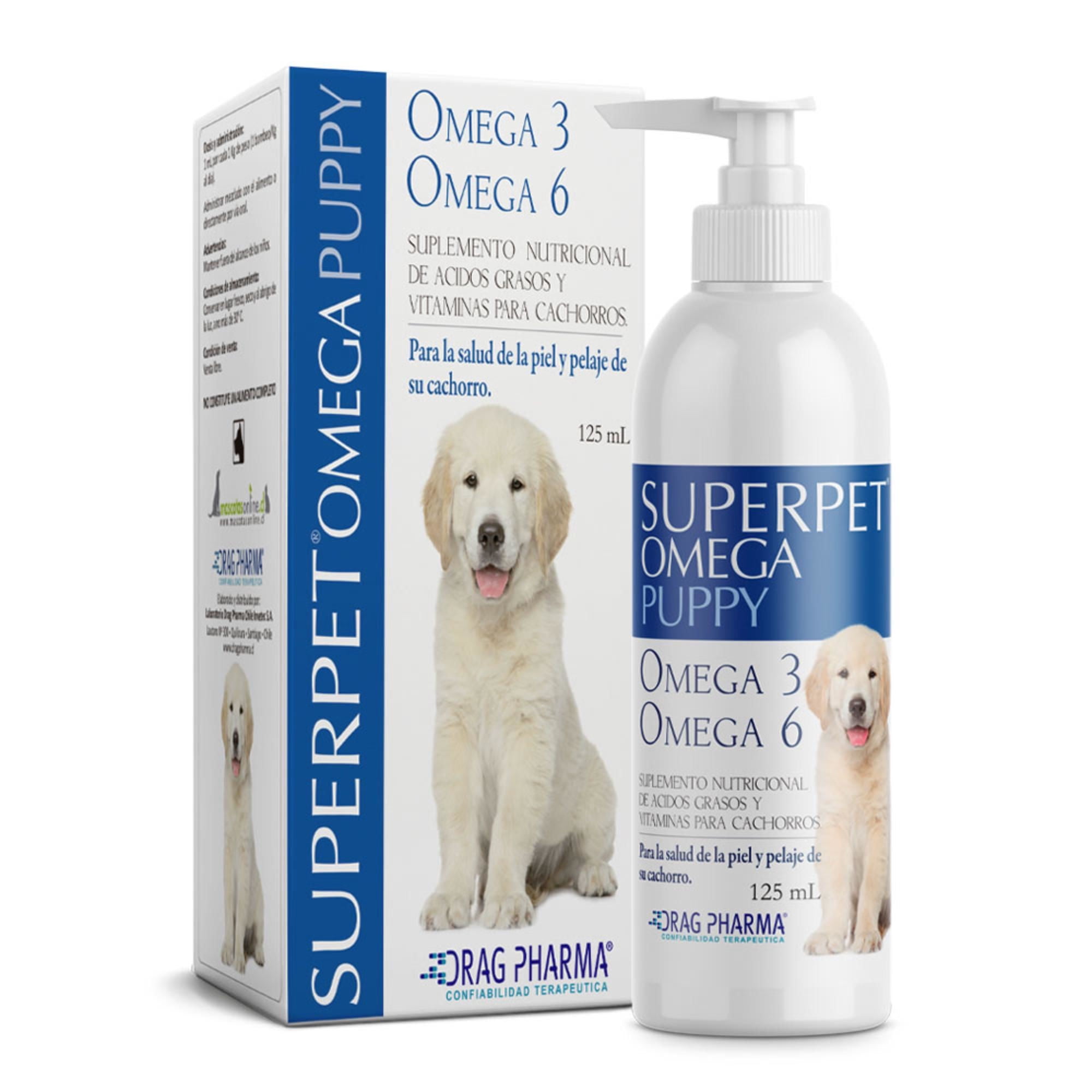 Superpet Omega Cachorro 125 ml Dragpharma