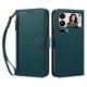 thumbnail image 3 of Funda con Billetera para [Xiaomi 17 Pro Max] con Bolsillo Zipper y Tarjetero Verde pavo real, 3 of 6