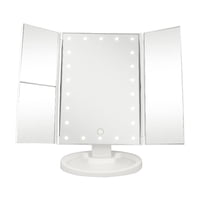 Espejo Hollywood 22 Luz Led 3 Caras White Vivitar Mr1307Wht