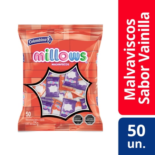 Masmelos Millows Haloween 225 g Colombina
