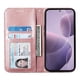 thumbnail image 5 of Funda Flip FOXDOCK para Xiaomi Poco X7 Pro , Estilo Billetera con Diseño Rombo, Correa de Mano y Soporte, Uso Diario, 5 of 6
