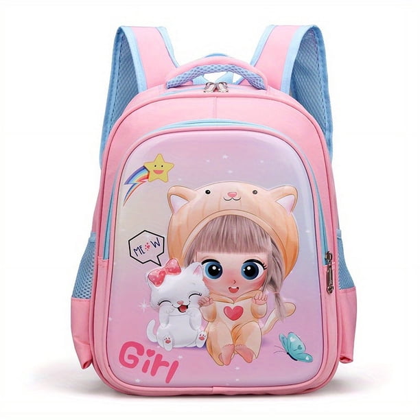 Children's Backpack Kindergarten Cartoon Cute Bear Zebra Monkey Backpack Lightweight Fashion School Bag