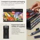 thumbnail image 5 of Rotuladores ARTEZA Everblend, 36 colores, de doble punta, a base de alcohol, 5 of 9