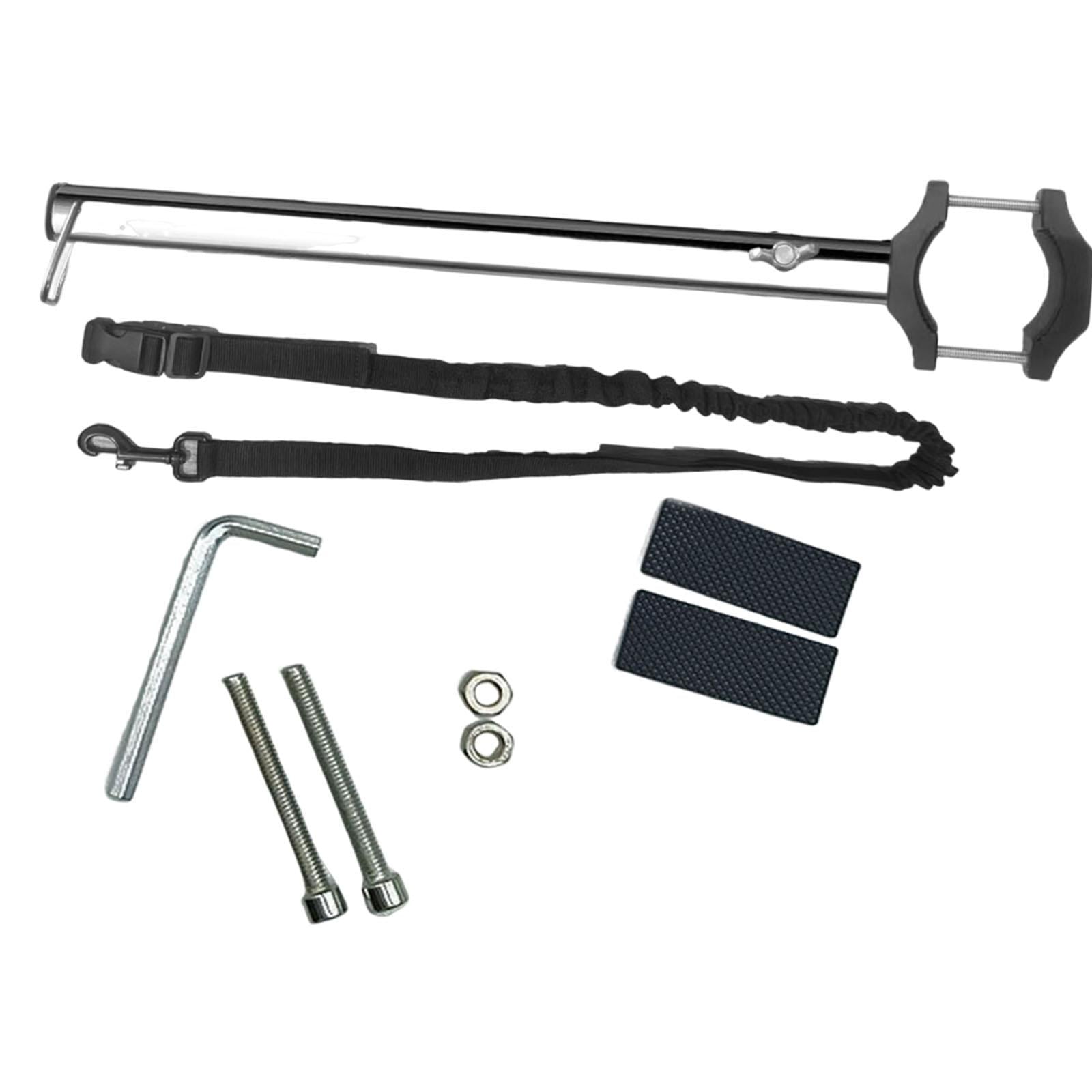 Magideal - Accesorio Para Correa De Perro Para Bicicleta, Accesorio Profesional Y Práctico Para Bicicletas Y Senderismo, Soporte Para Correa De Perro Para Correr