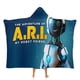 thumbnail image 1 of Mi Amigo Robot Manta Capa Con Capucha Anti Bolitas Manta De Lana Ártica Suave Manta Portátil De Felpa Ligera Y Lujosa Poncho Para Siesta En Casa Y Oficina 100*130cm, 1 of 6
