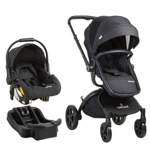 Bebesit - Coche Cuna Travel System Deluxe 360° Sx Negro