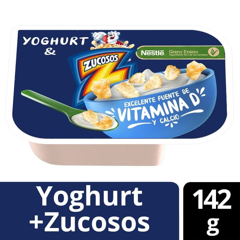 Yoghurt Con Cereal Zucosos Con Cuchara 142 g Nestlé