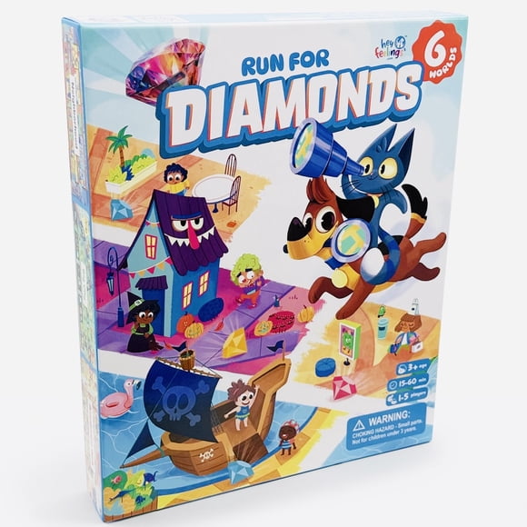 Juego de mesa Hey Feelings Run for Diamonds (3-99)