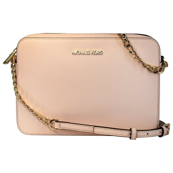 Cartera Michael Kors Crossbody East West Piel Saffiano Rubor