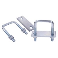 Ioensy - 2 Abrazaderas De Ballesta, Estabilizador De Metal Resistente, Se Adapta A Anchos De Hasta 2,5""