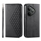 thumbnail image 1 of Funda Flip FOXDOCK para Realme GT 6 , Estilo Billetera con Diseño Rombo, Correa de Mano y Soporte, Uso Diario, 1 of 6