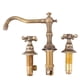 thumbnail image 1 of Grifo De Lavabo De Ba?o De Bronce Con Dos Manijas Grifo De Agua Giratorio Mixto Frío Y Caliente, 1 of 3