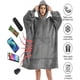 thumbnail image 4 of Polerones de Invierno para Hombre y Mujer Chiporro, Polar, Felpa y Sherpa en color Gris, 4 of 5