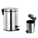 thumbnail image 1 of Papelera Metalica 3l Pedal Antideslizante Acero Inoxidable, 1 of 2