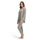 thumbnail image 2 of Pijama largo algodón Gris Talla L, 2 of 3