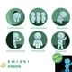 thumbnail image 4 of Set de minifiguras Dreams Smiski Glow in The Dark Living, 4 of 7