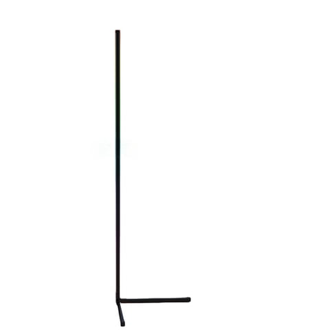 Genérico - Lampara Led De Pie Negra Moderna Colores Lau