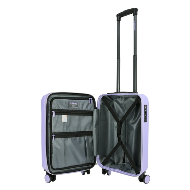 Maleta Cabina Toronto S Expandible TSA Lila Head | Lider