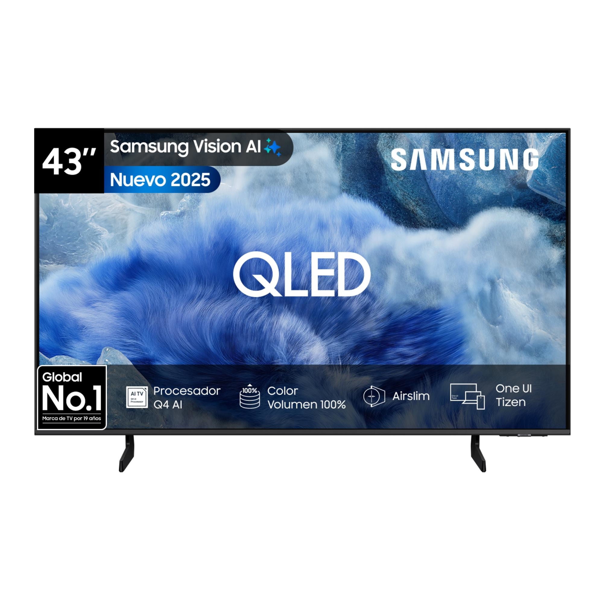 Televisor 43"" Qled 4K Uhd Vision Ia 43Q8Faa Smart Tv Samsung
