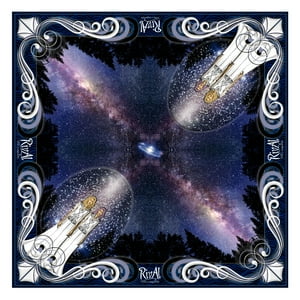 Rival - Pañuelo Bandana Semi Satinado Estampado Pleyades