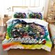thumbnail image 1 of Danganronpa V3 Bedding Set Duvet Cover Bed Set Quilt Cover Pillowcase Comforter Size Boys Adult Bed Sheets, 1 of 5