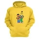 thumbnail image 1 of Polerón Canguro Enrique Y Beto Amarillo Talla Xs Unisex, 1 of 1