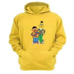 Genérico - Polerón Canguro Enrique Y Beto Amarillo Talla L Unisex