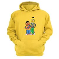 Genérico - Polerón Canguro Enrique Y Beto Amarillo Talla S Unisex