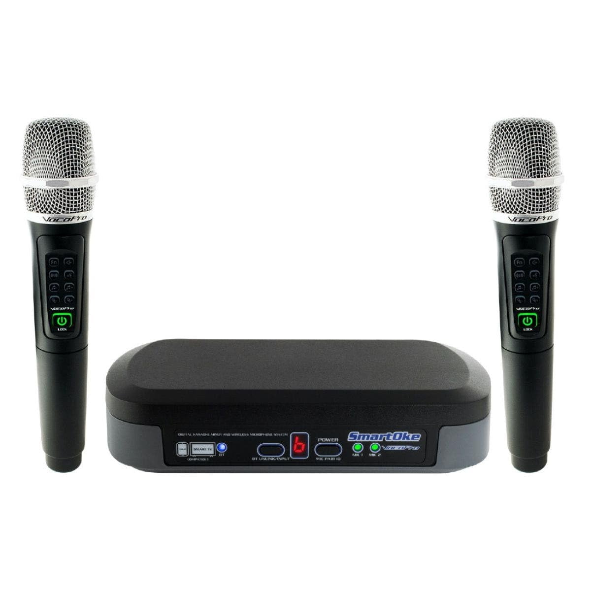 Sistema De Karaoke Vocopro Smartoke Con 2 Micrófonos Inalámbricos