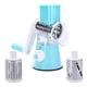 thumbnail image 1 of Rallador De Queso Giratorio Manual Mandolina Slicer Para Chocolate Verduras Nueces Azul, 1 of 5