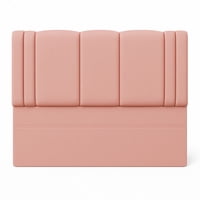 Ethan Desing - Respaldo De Cama 1 Plazas Milano Rosado