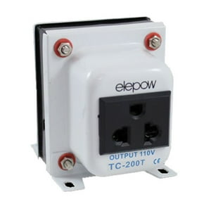 Elepow - Autotransformador De Voltaje 200W Con Tierra