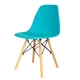 thumbnail image 1 of Silla Estilo Eames Clasica - Azul Turquesa, 1 of 2