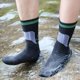 thumbnail image 4 of Xiao Hua 1 Par de Calcetines Impermeables para Hombre y Mujer Calcetines Tejidos Transpirables, Adecuados para Senderismo, Vadeo, Correr, Esquiar, Empalme Negro y Gris, 4 of 4