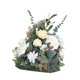 thumbnail image 4 of Flores Bola Cabezas De Rosas Decoraciones De Seda Para Centros De Mesa Boda Champán, 4 of 5