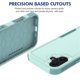 thumbnail image 5 of Funda Defender for iPhone 16 Plus 6.7", de Doble Capa PC+TPU Resistente a Golpes, Cubierta Protectora de Cuerpo Completo, Verde Claro, for iPhone 16 Plus, 5 of 5