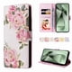 thumbnail image 1 of FOXDOCK Funda Tipo Cartera Floral para Samsung Galaxy S25 FE ,Funda con Tapa de Cuero PU, Protección Antigolpes con Ranuras para Tarjetas y Soporte, 1 of 5