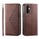 thumbnail image 1 of Funda Flip FOXDOCK para Samsung Galaxy A36 , Estilo Billetera con Diseño Rombo, Correa de Mano y Soporte, Uso Diario, 1 of 6