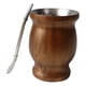 thumbnail image 5 of Kit De Taza De Mate Para Regalar, Taza De Té De Doble Pared Para Dormitorio, Salón De Té, Oficina, Color Marrón, 5 of 5